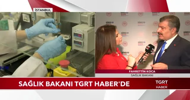 Sağlık Bakanı Fahrettin Koca'dan TGRT Haber'e Özel Açıklamalar