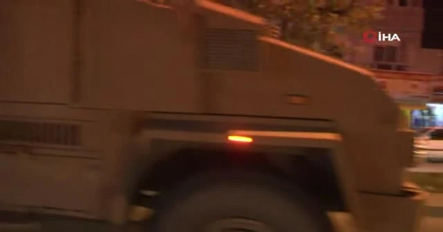 Sınıra tank ve zırhlı araç sevkiyatı