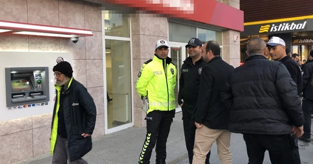Avcılar'da banka şubesinde soygun girişimi