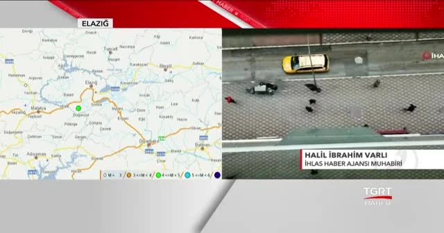 Elazığ'da şiddetli deprem