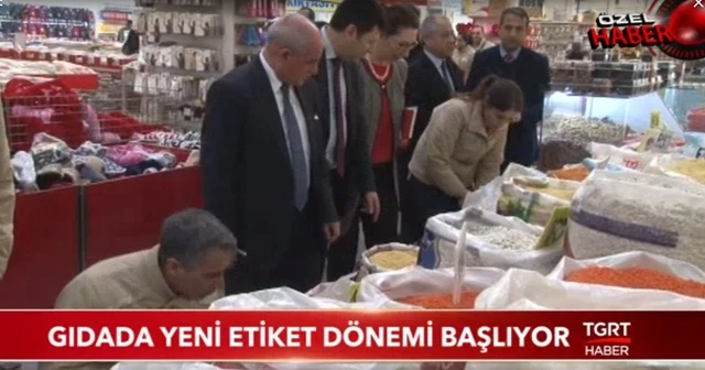 Gıdada yeni etiket dönemi başlıyor