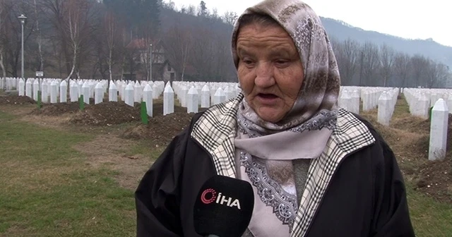 Srebrenitsa annesinden Nobel Ödüllü yazara: 'Katliamın kanıtı işte bu mezarlık'