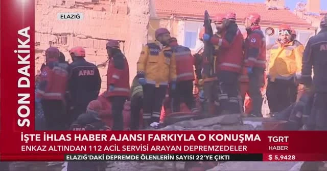 Depremzedeler enkaz altından 112’yi aradı! İşte tüyleri diken diken eden konuşma