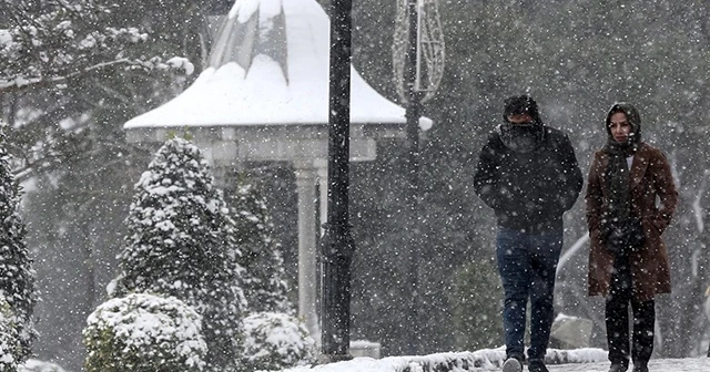 İstanbul'a kar geliyor