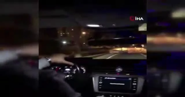 İstanbul’da silahlı ve çakarlı “makas” terörü kamerada