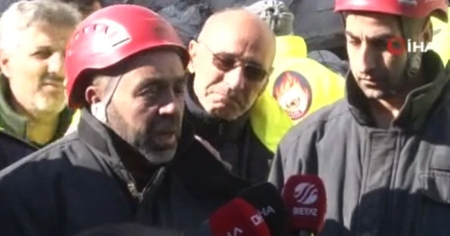 Kurtarma çalışmalarını anlatan itfaiye eri gözyaşlarını tutamadı