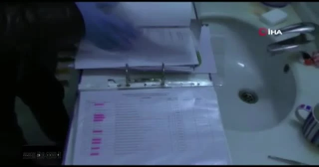 Sahte rapor çetesine operasyon kamerada