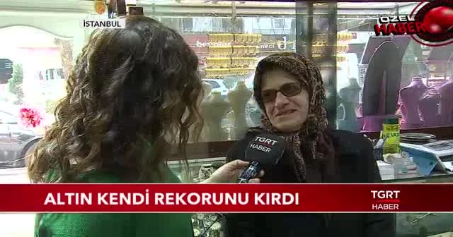Altın kendi rekorunu kırdı