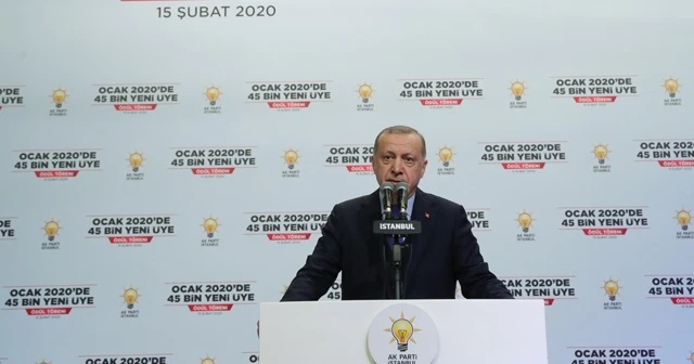 Cumhurbaşkanı Erdoğan'dan AK Parti açıklaması