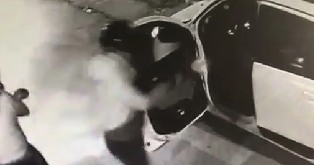 Husumetlisini taksiye binerken böyle vurdu