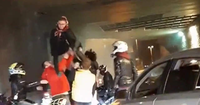 İstanbul'da asker uğurlama terörü