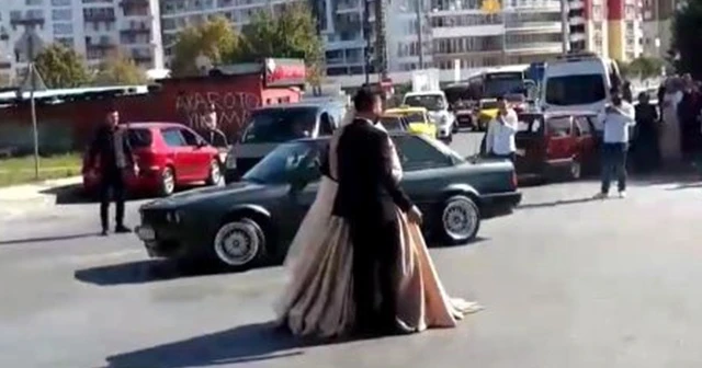 İstanbul'da düğün konvoylarında şoke eden görüntüler