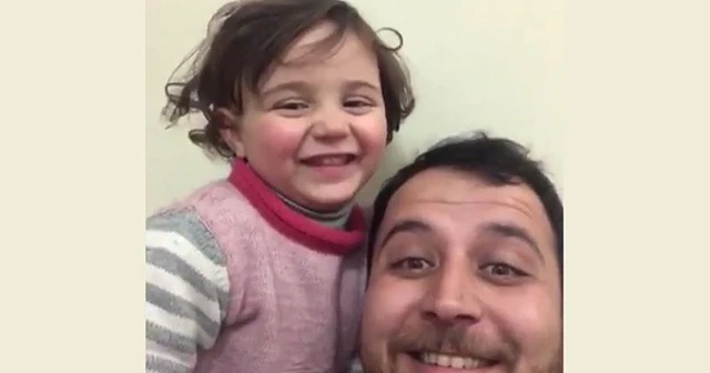 Küçük kızına bomba seslerini oyun diye anlattı!