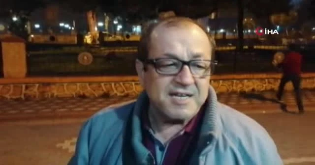 Manisa'daki deprem anından ilk görüntüler!