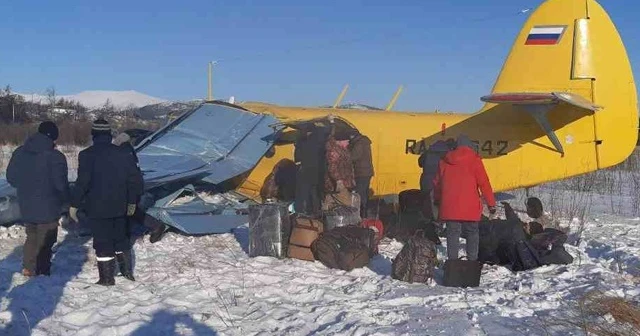 Rus uçağının düşme anı kamerada