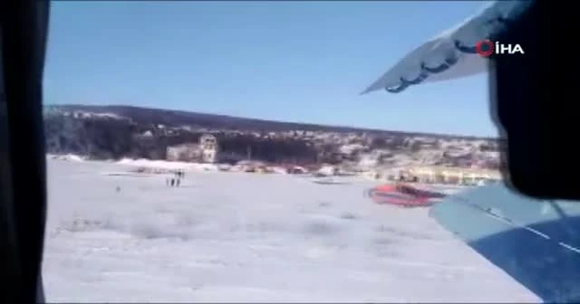 Rus uçağının düşme anı saniye saniye görüntülendi