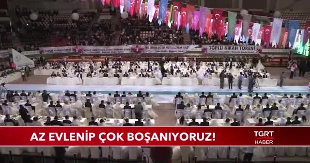 TÜİK verileri açıkladı: Az evlenip çok boşanıyoruz