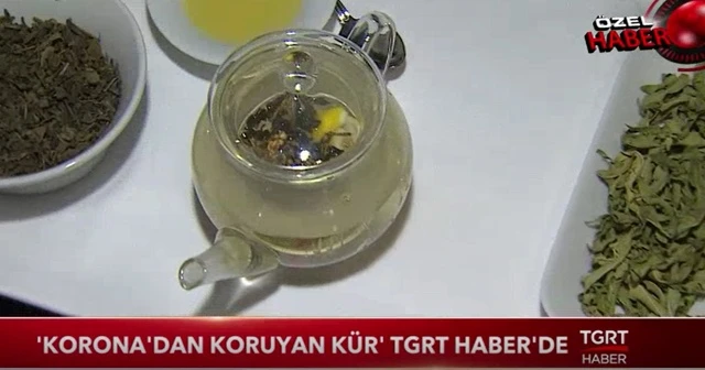 'Korona'dan koruyan kür' TGRT Haber'de