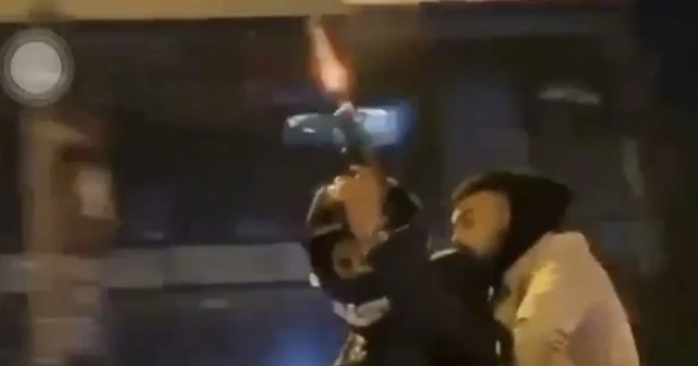 E-5 Karayolu’nda tabancalı maganda dehşeti kamerada