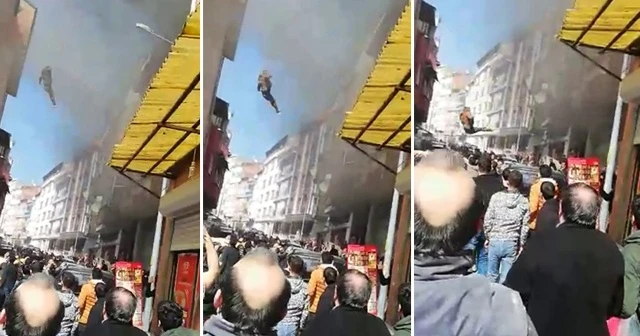 Kağıthane'de korkutan yangın