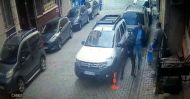 Kağıthane’deki dehşet anları kamerada