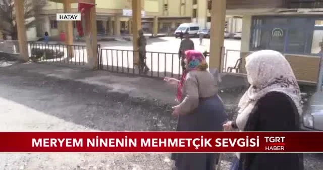 Meryem ninenin Mehmetçik sevgisi duygulandırdı