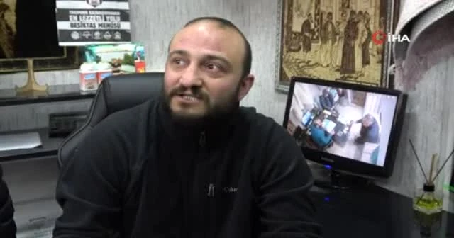 Müşteri hapşırdı mağaza karıştı