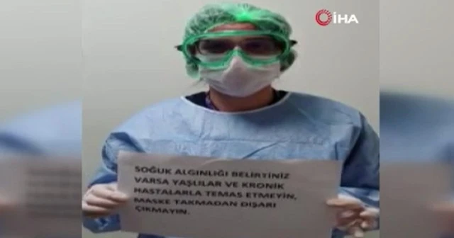 Sadi Konuk Hastanesi çalışanlarından vatandaşlara çağrı