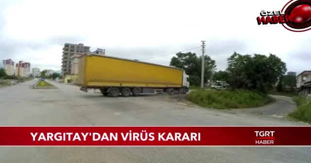 Virüs kapmak iş kazası sayıldı
