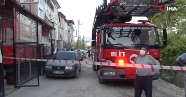Denizli'de apartmanda çıkan yangında 1 kişi öldü