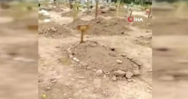 Fransa'da mezarlıklar dolmaya başladı