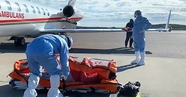 İsveç'teki Türk hasta ambulans uçakla Türkiye'ye gönderildi