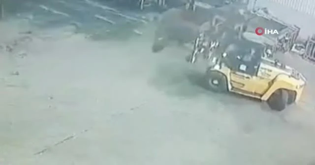 Ölüm anı anbean kameralara yansıdı