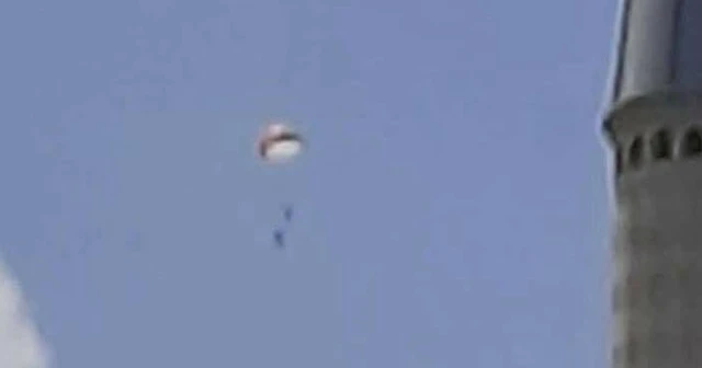 Beypazarı'nda Hürkuş düştü