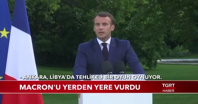 Fransız radyocudan Macron'a tepki