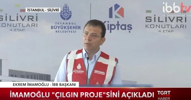 İmamoğlu, 'Çılgın Proje'sini açıkladı
