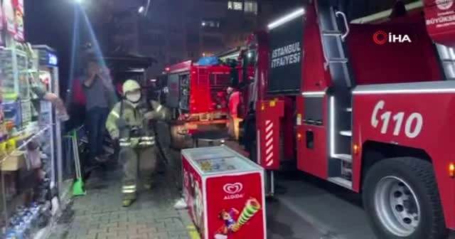 İstanbul Eğitim ve Araştırma Hastanesi'nde yangın