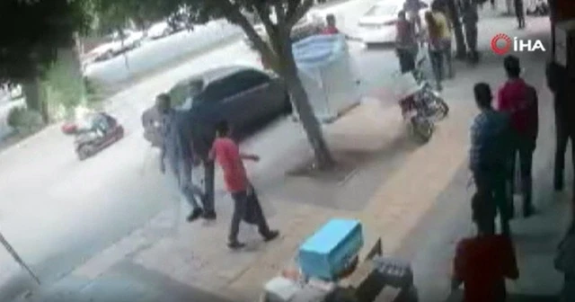 Önce küçük kızı sonra İHA muhabirini darp ettiler