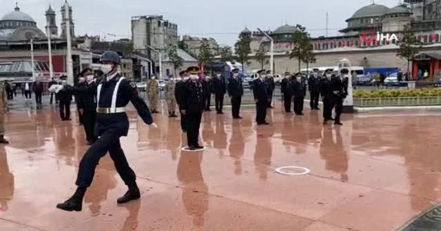 Taksim’de jandarmanın 181’inci kuruluş yıl dönümü töreni