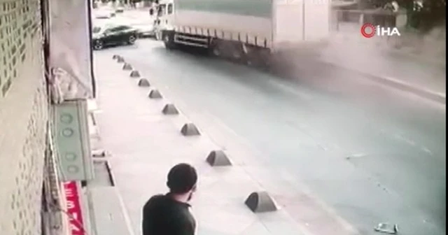 Bağcılar’da dehşet anları güvenlik kamerasında