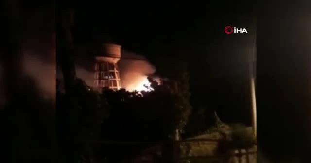 İzmir'de ot yangını paniğe sebep oldu