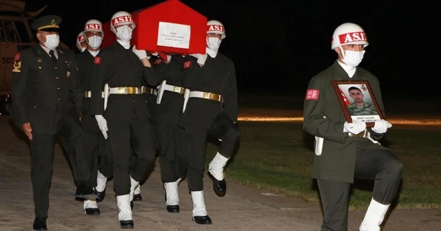 Kırıkkaleli şehit Arslan'ın naaşı memleketine getirildi