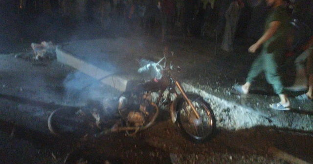 Resülayn'da bomba yüklü motosiklet patladı: 2 yaralı