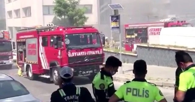 Şişli'de iş merkezinde patlama