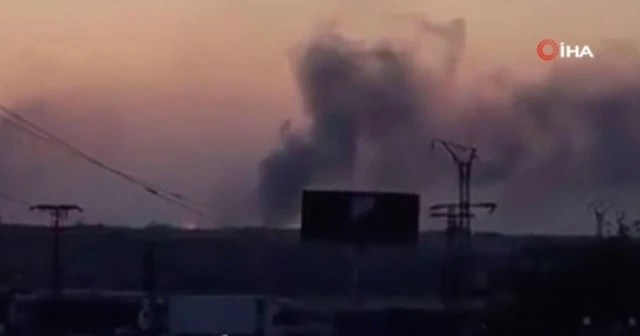 SMO terör örgütü YPG/PKK mevzilerini vurdu