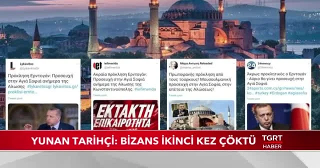 Yunan tarihçiler: Bizans ikinci kez çöktü