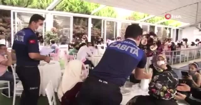 Bahçelievler’de düğün salonlarına ‘Koronavirüs’ denetimi
