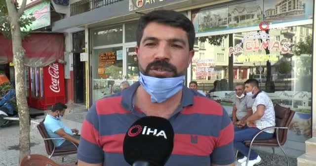 Balkondaki çocuk adamın üzerine böyle düştü