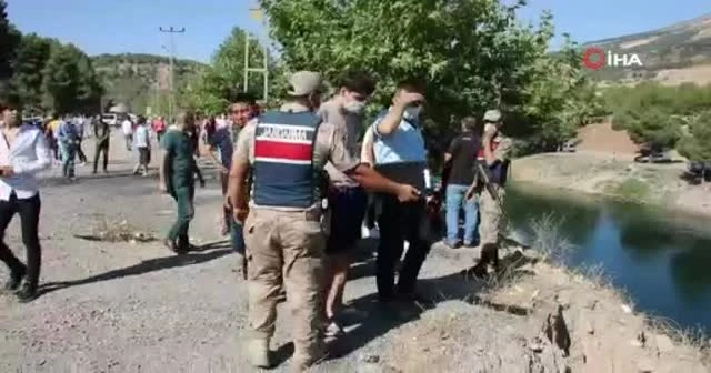 Barajda can pazarı