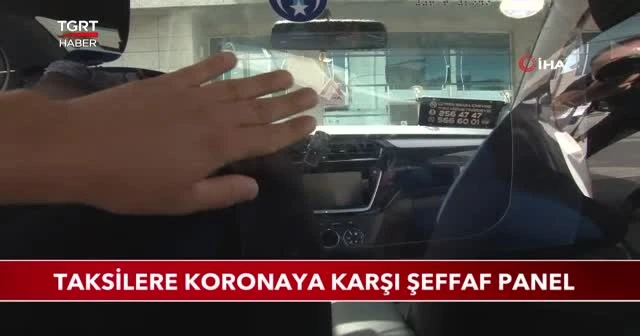 Başkent'te taksilerde koronaya karşı yeni dönem